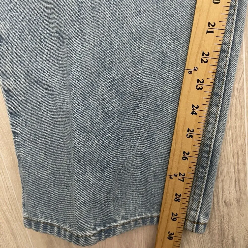 BDG Urban Outfitters Baggy Skate Fit Jeans Men's 32x30 Naturally Distressed Blue - Picture 10 of 16